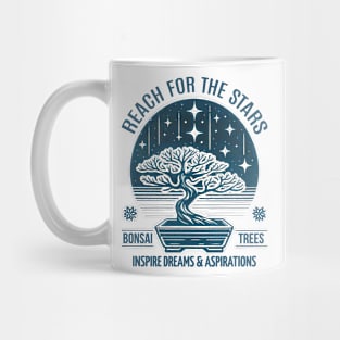 Dreams Reaching for the Cosmos: Bonsai as a Beacon of Inspiration Mug